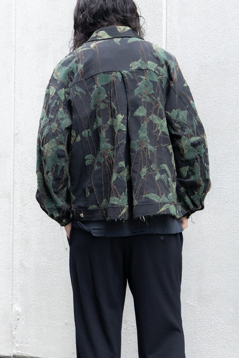 【Licht Bestreben】"Jacquard Rebuilding Carpenter Jacket"